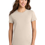 Port & Company Womens Essential Short Sleeve Crewneck T-Shirt - Natural