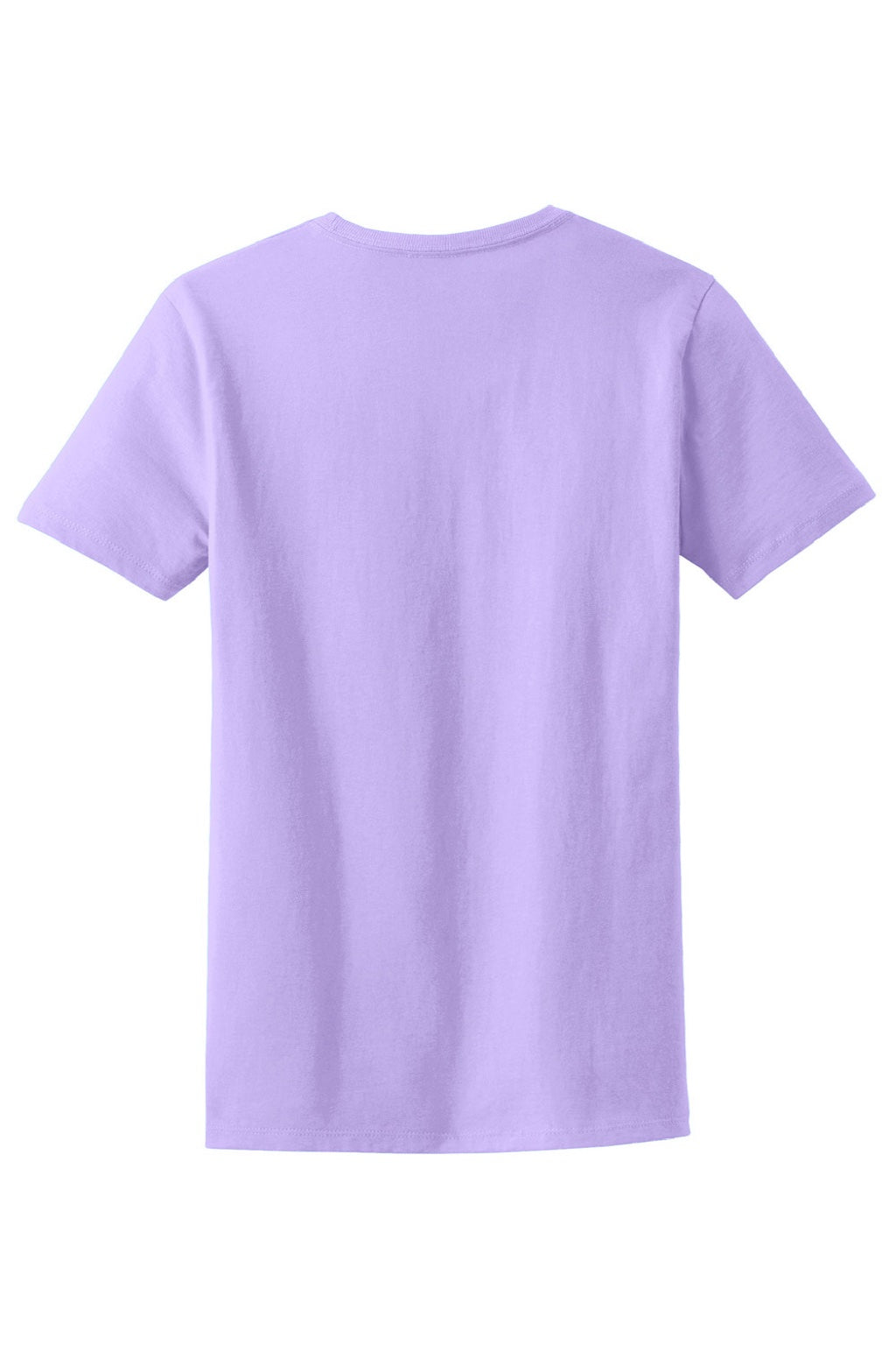 Port & Company LPC61 Womens Essential Short Sleeve Crewneck T-Shirt Lavender Purple Flat Back