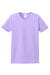 Port & Company LPC61 Womens Essential Short Sleeve Crewneck T-Shirt Lavender Purple Flat Front