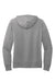 Port & Company LPC78H Womens Core Fleece Hooded Sweatshirt Hoodie w/ Pouch Pocket Heather Grey Flat Back