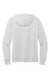 Port & Company LPC78H Womens Core Fleece Hooded Sweatshirt Hoodie w/ Pouch Pocket White Flat Back