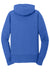 Port & Company LPC78ZH Womens Core Pill Resistant Fleece Full Zip Hooded Sweatshirt Hoodie w/ Pockets Royal Blue Flat Back