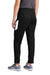 Sport-Tek LPST800 Womens Moisture Wicking Travel Pants w/ Pockets Black/White Model Back
