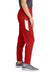 Sport-Tek LPST800 Womens Moisture Wicking Travel Pants w/ Pockets Deep Red/White Model Side