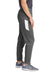 Sport-Tek LPST800 Womens Moisture Wicking Travel Pants w/ Pockets Iron Grey/White Model Side
