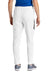 Sport-Tek LPST800 Womens Moisture Wicking Travel Pants w/ Pockets White/Iron Grey Model Back