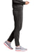 Sport-Tek LPST95 Womens Tricot Track Pants w/ Pockets Graphite Grey Model Side