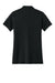 Sport-Tek LST104 Womens Moisture Wicking Competitor United Short Sleeve Polo Shirt Black/White Flat Back