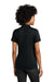Sport-Tek LST104 Womens Moisture Wicking Competitor United Short Sleeve Polo Shirt Black/White Model Back