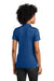 Sport-Tek LST104 Womens Moisture Wicking Competitor United Short Sleeve Polo Shirt Royal Blue/Gold Model Back