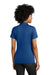 Sport-Tek LST104 Womens Moisture Wicking Competitor United Short Sleeve Polo Shirt Royal Blue/White Model Back