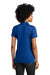 Sport-Tek LST104 Womens Moisture Wicking Competitor United Short Sleeve Polo Shirt True Royal Blue/Gold Model Back