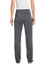 Sport-Tek LST237 Womens Sport Wick Moisture Wicking Fleece Sweatpants w/ Pockets Dark Smoke Grey Model Back
