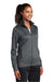 Sport-Tek LST241 Womens Sport-Wick Moisture Wicking Fleece Full Zip Sweatshirt w/ Pockets Dark Smoke Grey Model 3q