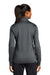 Sport-Tek LST241 Womens Sport-Wick Moisture Wicking Fleece Full Zip Sweatshirt w/ Pockets Dark Smoke Grey Model Back