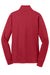 Sport-Tek LST241 Womens Sport-Wick Moisture Wicking Fleece Full Zip Sweatshirt w/ Pockets Deep Red Flat Back