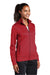 Sport-Tek LST241 Womens Sport-Wick Moisture Wicking Fleece Full Zip Sweatshirt w/ Pockets Deep Red Model 3q