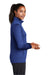 Sport-Tek LST241 Womens Sport-Wick Moisture Wicking Fleece Full Zip Sweatshirt w/ Pockets True Royal Blue Model Side