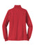 Sport-Tek LST253 Womens Shrink Resistant Fleece 1/4 Zip Sweatshirt True Red Flat Back