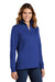 Sport-Tek LST253 Womens Shrink Resistant Fleece 1/4 Zip Sweatshirt True Royal Blue Model 3q