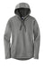 Sport-Tek LST264 Womens Heather Sport-Wick Moisture Wicking Fleece Hooded Sweatshirt Hoodie w/ Pouch Pocket Heather Black Flat Front