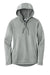 Sport-Tek LST264 Womens Heather Sport-Wick Moisture Wicking Fleece Hooded Sweatshirt Hoodie w/ Pouch Pocket Heather Dark Silver Grey Flat Front