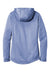 Sport-Tek LST264 Womens Heather Sport-Wick Moisture Wicking Fleece Hooded Sweatshirt Hoodie w/ Pouch Pocket Heather True Royal Blue Flat Back
