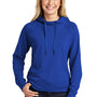 Sport-Tek Womens French Terry Hooded Sweatshirt Hoodie - True Royal Blue - Closeout