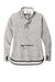 Sport-Tek LST280 Womens Triumph Fleece Cowl Neck Sweatshirt w/ Pocket Heather Grey Flat Front