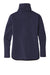 Sport-Tek LST280 Womens Triumph Fleece Cowl Neck Sweatshirt w/ Pocket Navy Blue Flat Back
