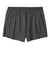 Sport-Tek LST311 Womens Jersey Knit Squad Shorts Heather Dark Grey Flat Back