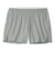 Sport-Tek LST311 Womens Jersey Knit Squad Shorts Heather Grey Flat Front