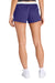 Sport-Tek LST311 Womens Jersey Knit Squad Shorts Purple Model Back