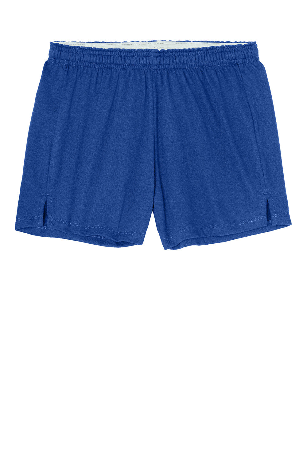 Sport-Tek LST311 Womens Jersey Knit Squad Shorts True Royal Blue Flat Front