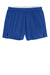Sport-Tek LST311 Womens Jersey Knit Squad Shorts True Royal Blue Flat Front