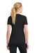 Sport-Tek LST350 Womens Competitor Moisture Wicking Short Sleeve Crewneck T-Shirt Black Model Back
