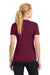 Sport-Tek LST350 Womens Competitor Moisture Wicking Short Sleeve Crewneck T-Shirt Cardinal Red Model Back