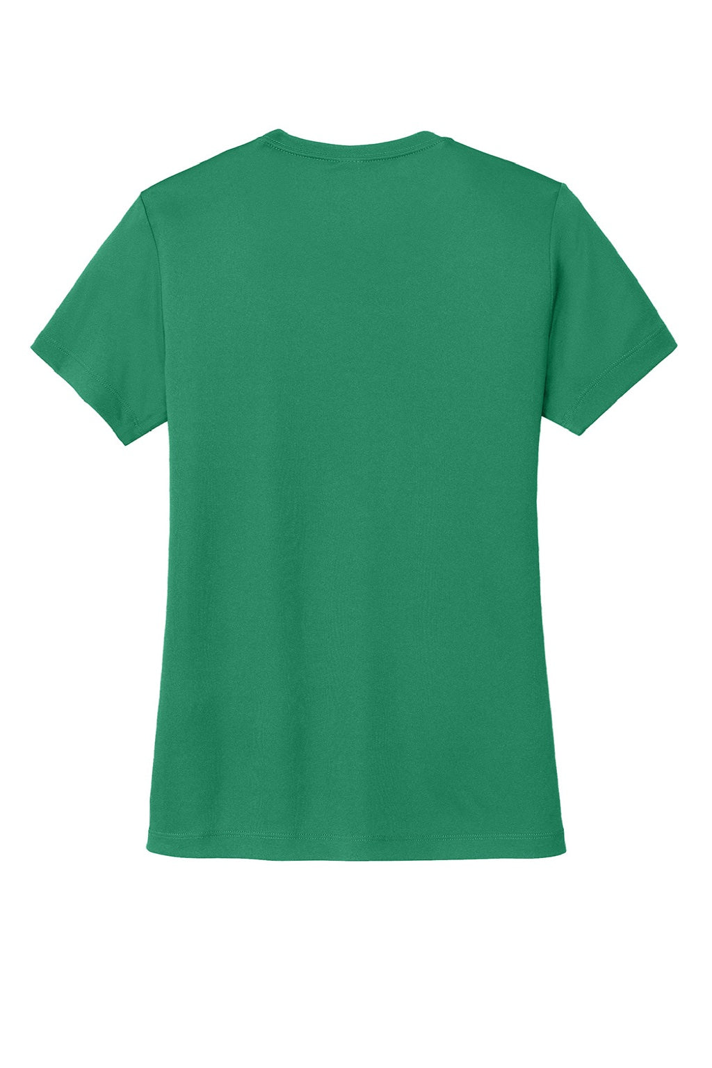 Sport-Tek LST350 Womens Competitor Moisture Wicking Short Sleeve Crewneck T-Shirt Kelly Green Flat Back