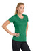 Sport-Tek LST350 Womens Competitor Moisture Wicking Short Sleeve Crewneck T-Shirt Kelly Green Model Side