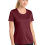 Sport-Tek Womens Competitor Moisture Wicking Short Sleeve Crewneck T-Shirt - Maroon