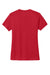 Sport-Tek LST350 Womens Competitor Moisture Wicking Short Sleeve Crewneck T-Shirt True Red Flat Back