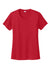 Sport-Tek LST350 Womens Competitor Moisture Wicking Short Sleeve Crewneck T-Shirt True Red Flat Front