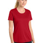 Sport-Tek Womens Competitor Moisture Wicking Short Sleeve Crewneck T-Shirt - True Red