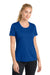Sport-Tek LST350 Womens Competitor Moisture Wicking Short Sleeve Crewneck T-Shirt True Royal Blue Model Front