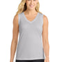Sport-Tek Womens Competitor Moisture Wicking Tank Top - Silver Grey