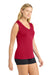 Sport-Tek LST352 Womens Competitor Moisture Wicking Tank Top True Red Model Side