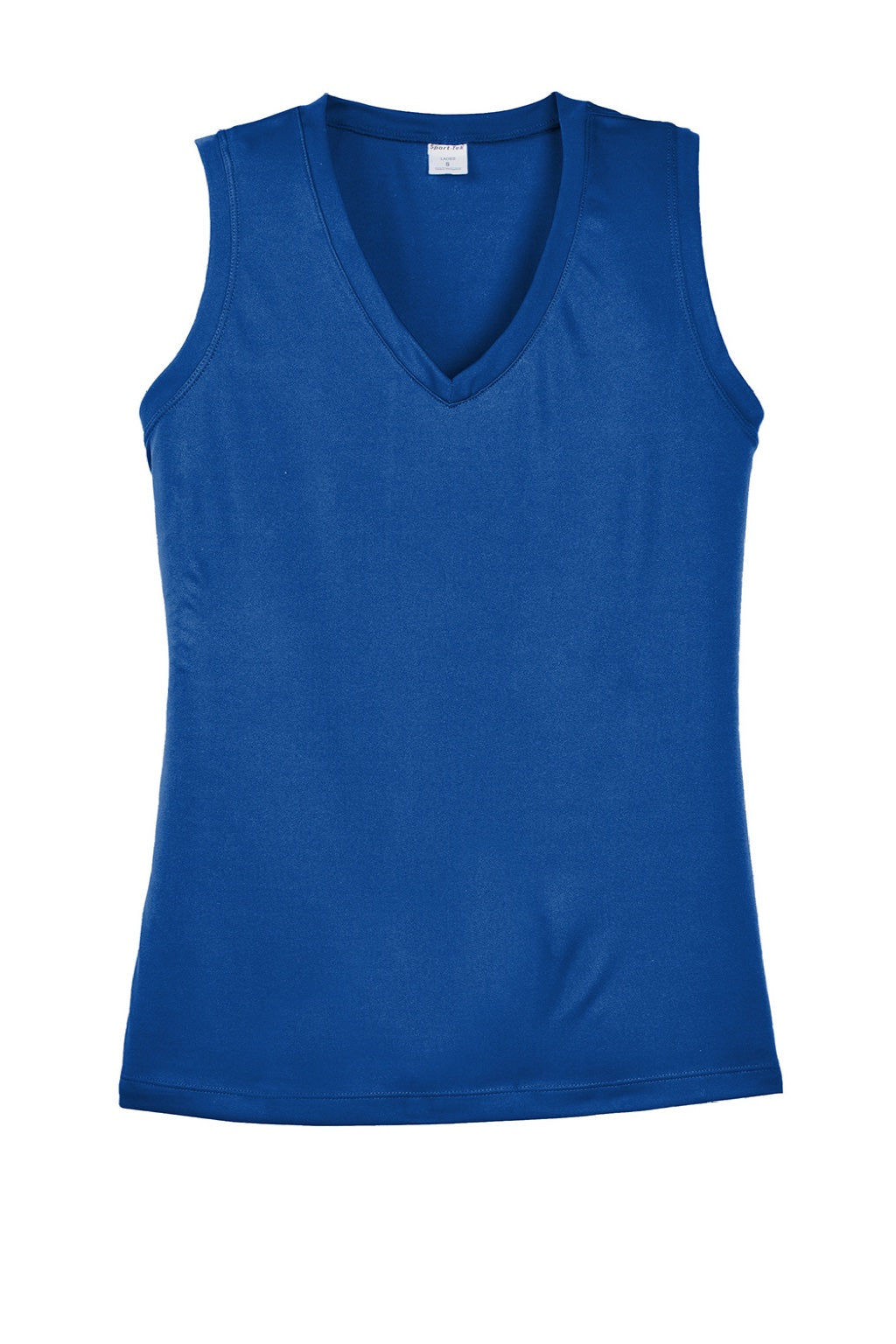 Sport-Tek LST352 Womens Competitor Moisture Wicking Tank Top True Royal Blue Flat Front