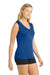 Sport-Tek LST352 Womens Competitor Moisture Wicking Tank Top True Royal Blue Model Side