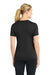 Sport-Tek LST353 Womens Competitor Moisture Wicking Short Sleeve V-Neck T-Shirt Black Model Back