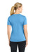 Sport-Tek LST353 Womens Competitor Moisture Wicking Short Sleeve V-Neck T-Shirt Carolina Blue Model Back